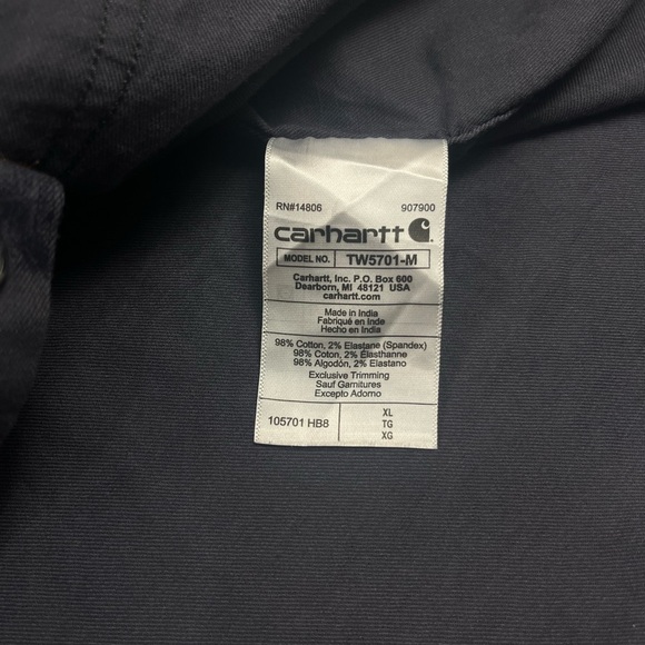 Carhartt Relaxed Fit Lightweight
Short-Sleeve Shirt XL Size - Picture 4 of 4